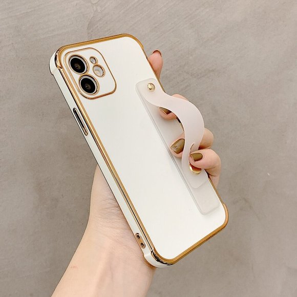 NEW iPhone 14/Pro/Max Wrist Band Electroplate Soft iPhone case - Picture 5 of 5
